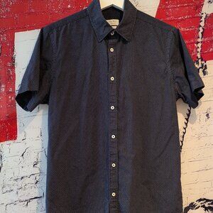 Zara Man Slim Fit Short Sleeve Shirt